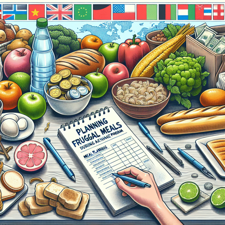 como planejar alimentação barata no intercâmbio