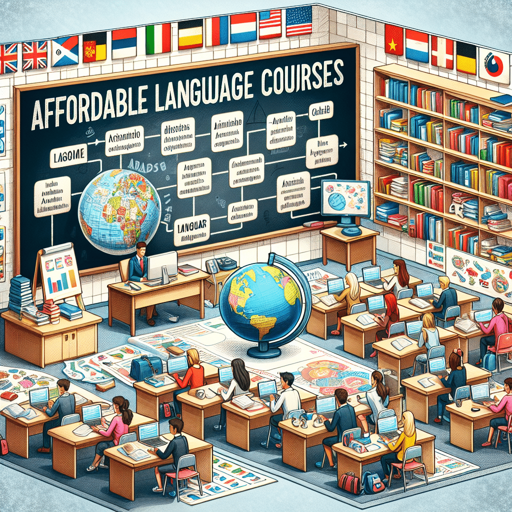 planejamento de cursos de idiomas acessíveis