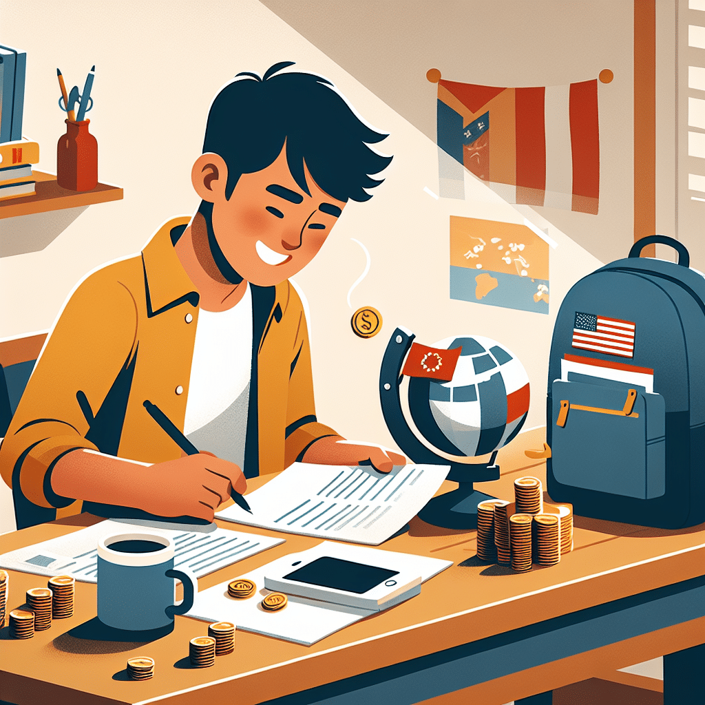 planejamento de moradia econômica durante o intercâmbio