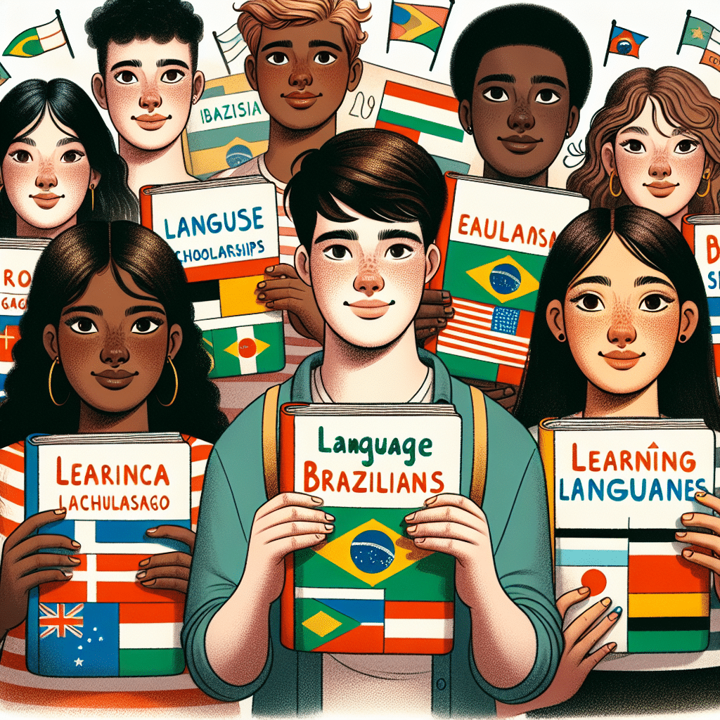 bolsas de idiomas para jovens brasileiros em 2024